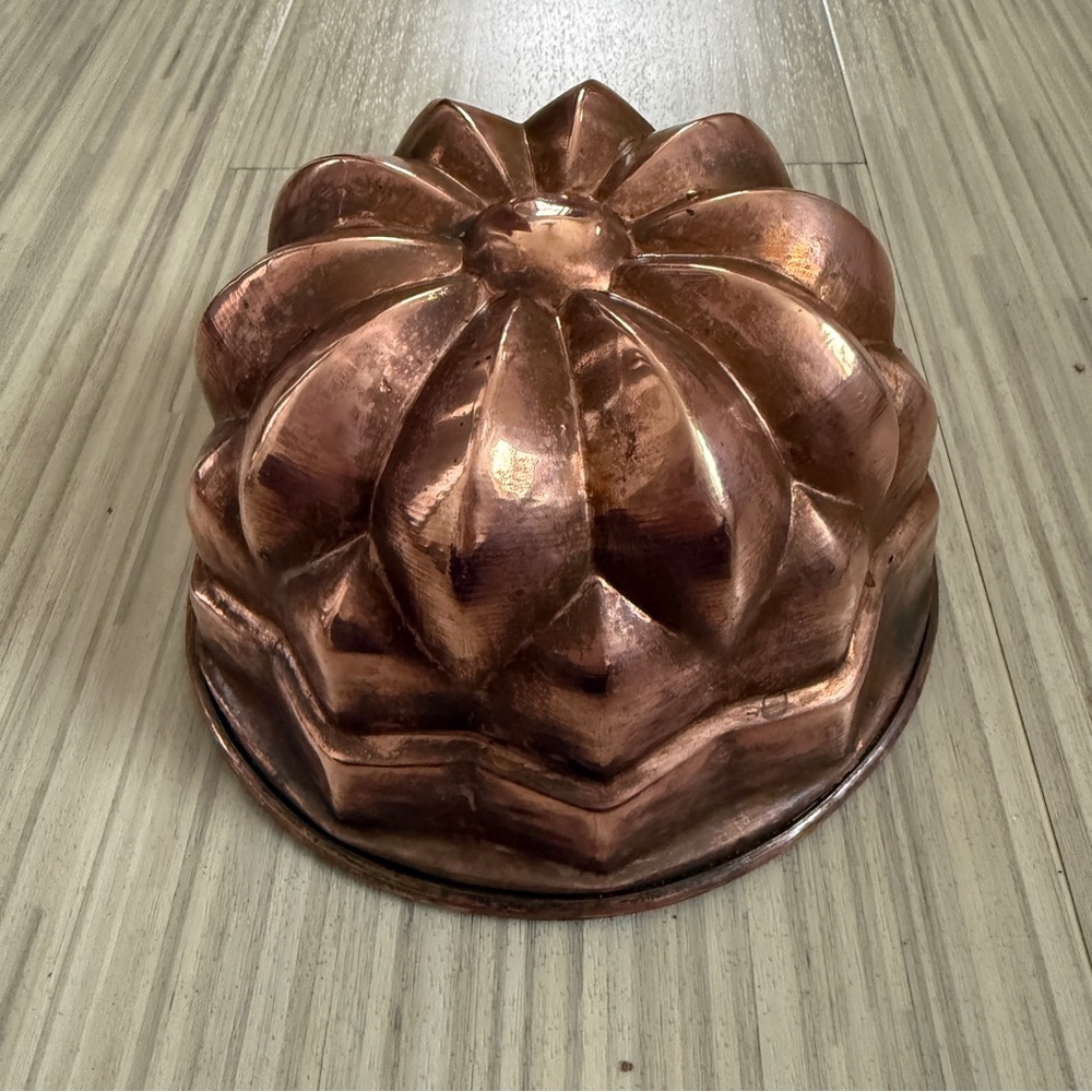 Vintage Copper Cake or Gelatin Mold